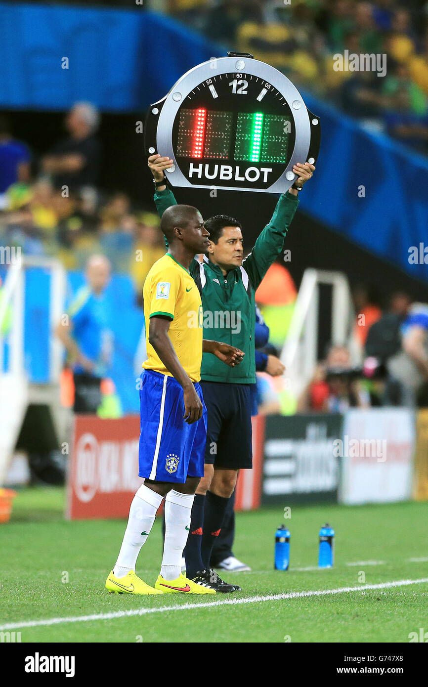 Hublot and the referee board. – Soccer Politics / The Politics of Football