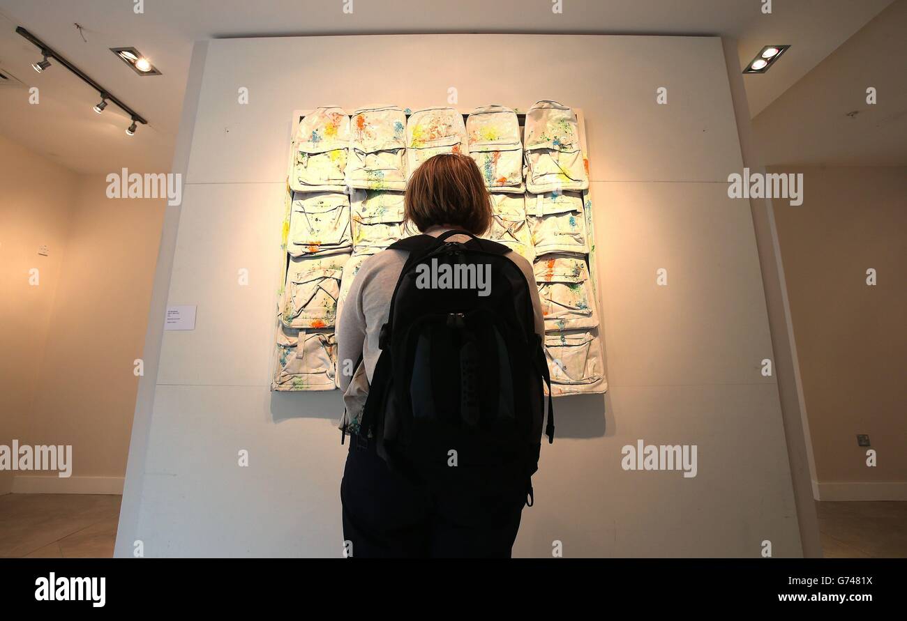 Dublin Biennial International Art Exhibition Stock Photo Alamy