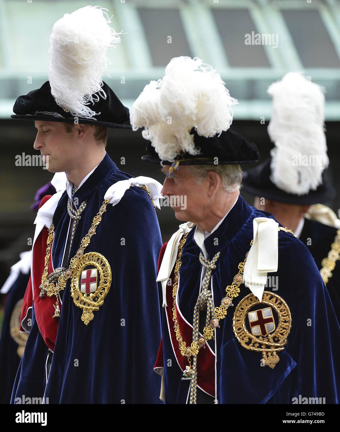 Order Of The Garter Stock Photo Alamy