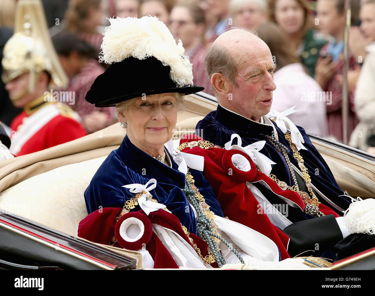 Order Of The Garter Stock Photo Alamy