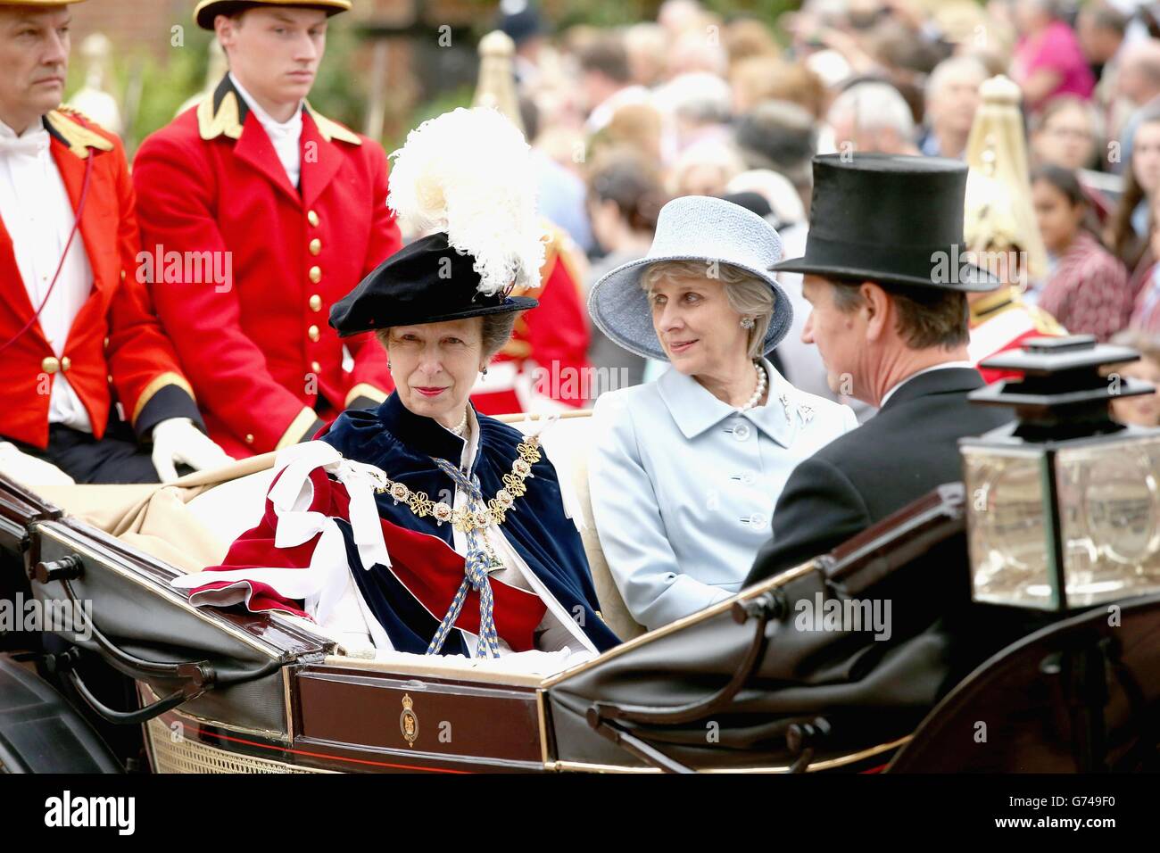 Order Of The Garter Stock Photo Alamy