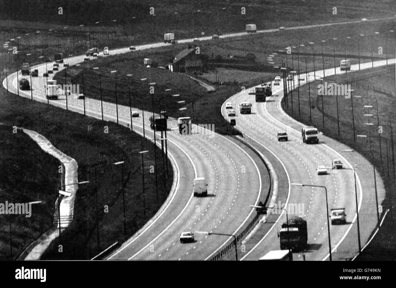 M62 motorway Black and White Stock Photos & Images Alamy