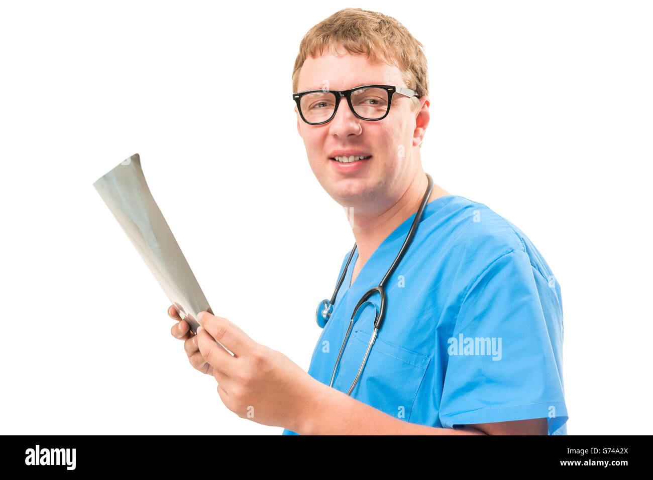 Serious radiologist hi-res stock photography and images - Alamy