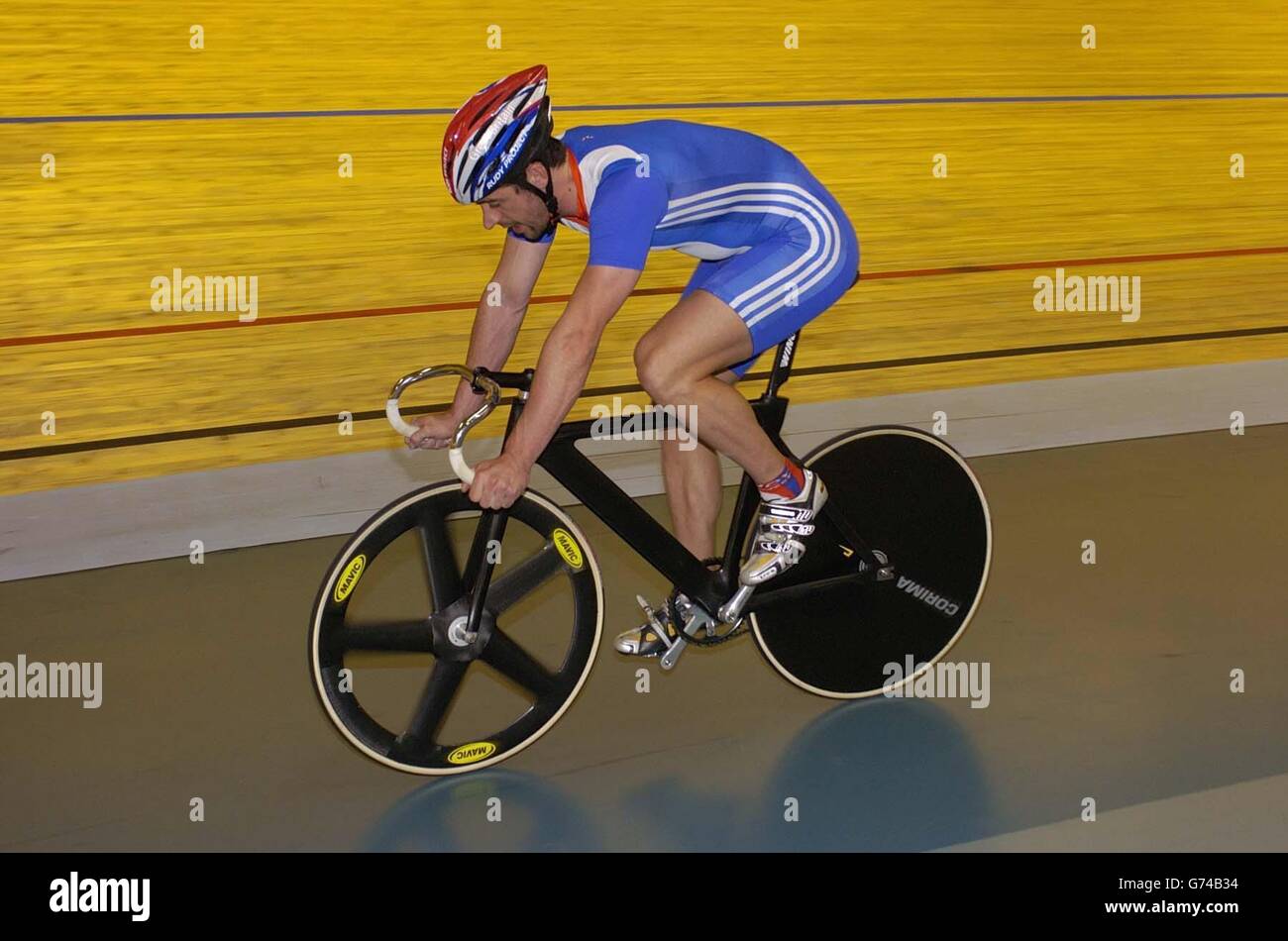 Jason Queally training Stock Photo Alamy