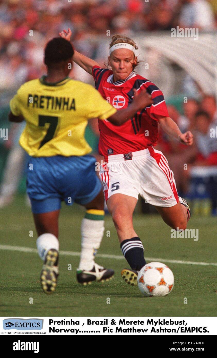 International Soccer Women Atlanta 1996 Womens Competition Brazil