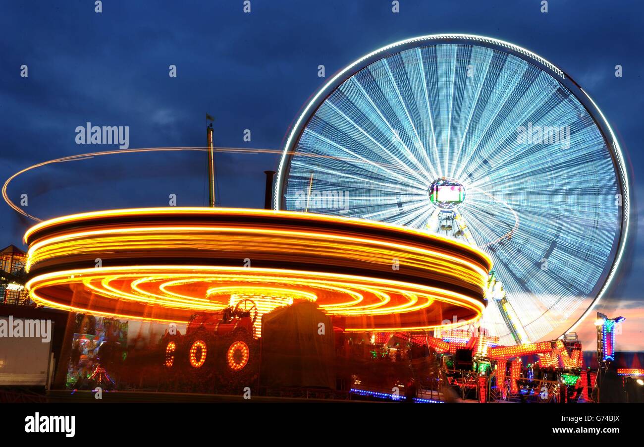 The Hoppings, the world's biggest travelling fun fair officially opened
