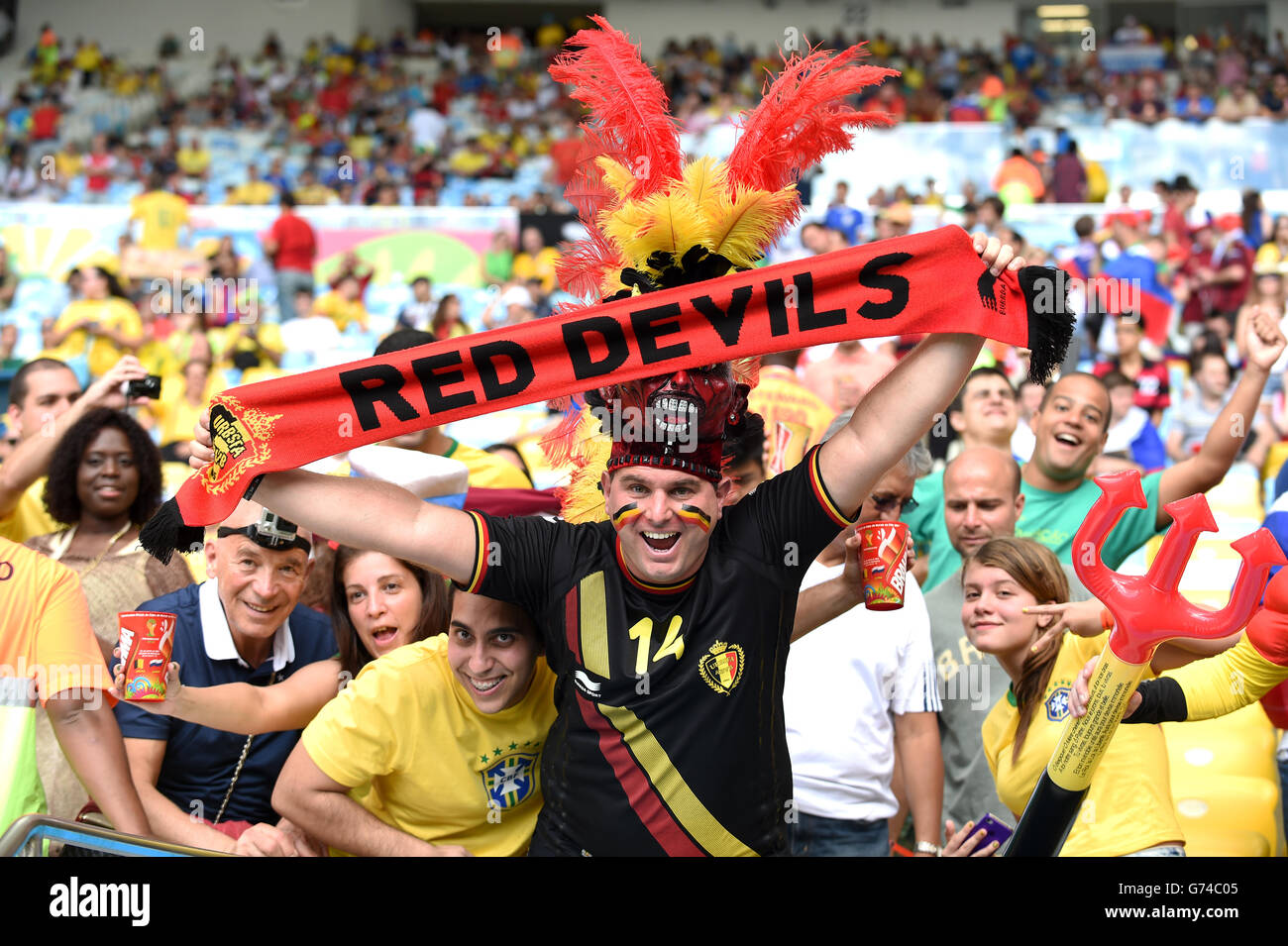 Red devils hi-res stock photography and images - Page 2 - Alamy