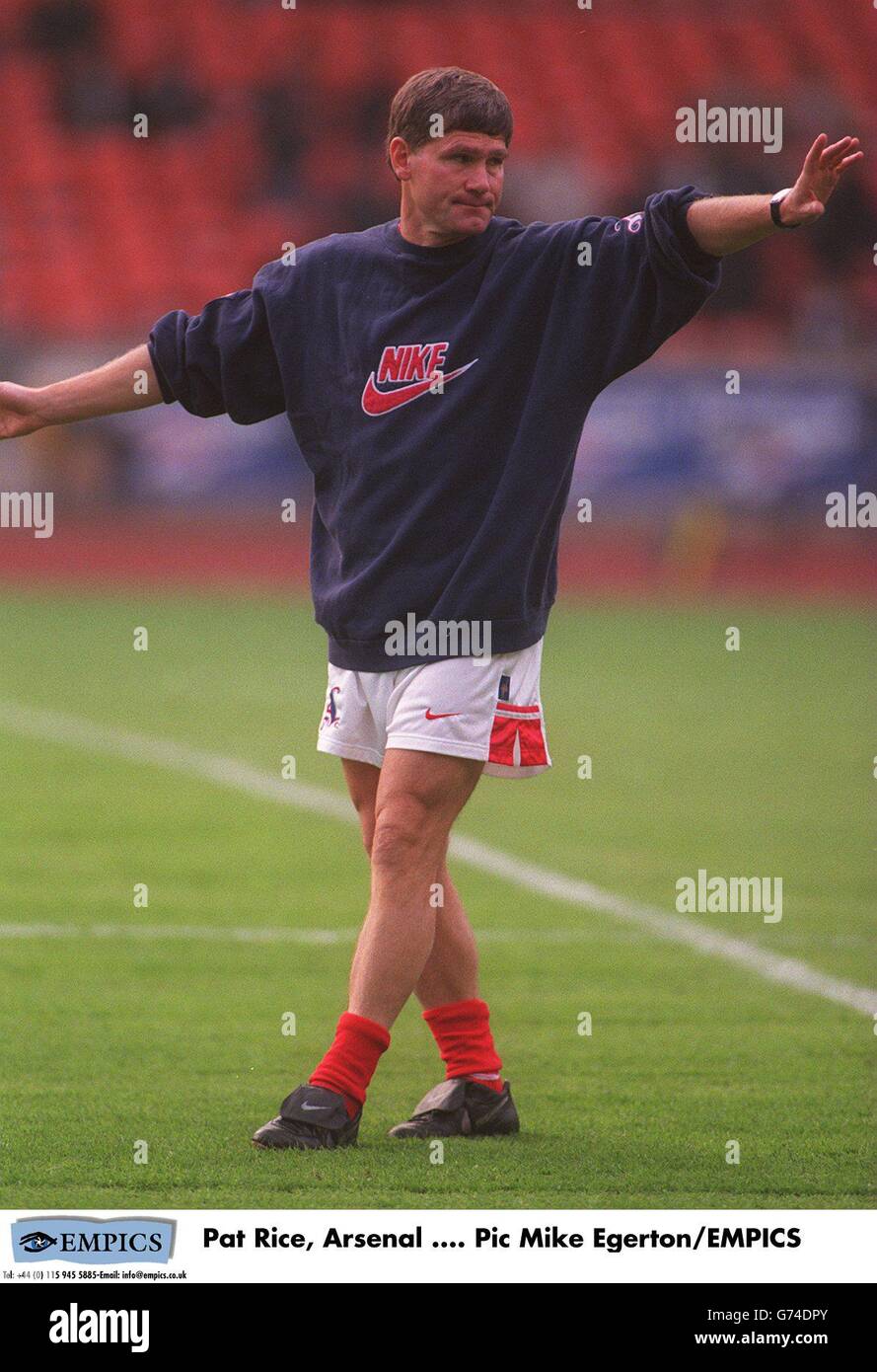 Pat Rice Pbc Pat rice arsenal hi-res stock photography and images - Alamy