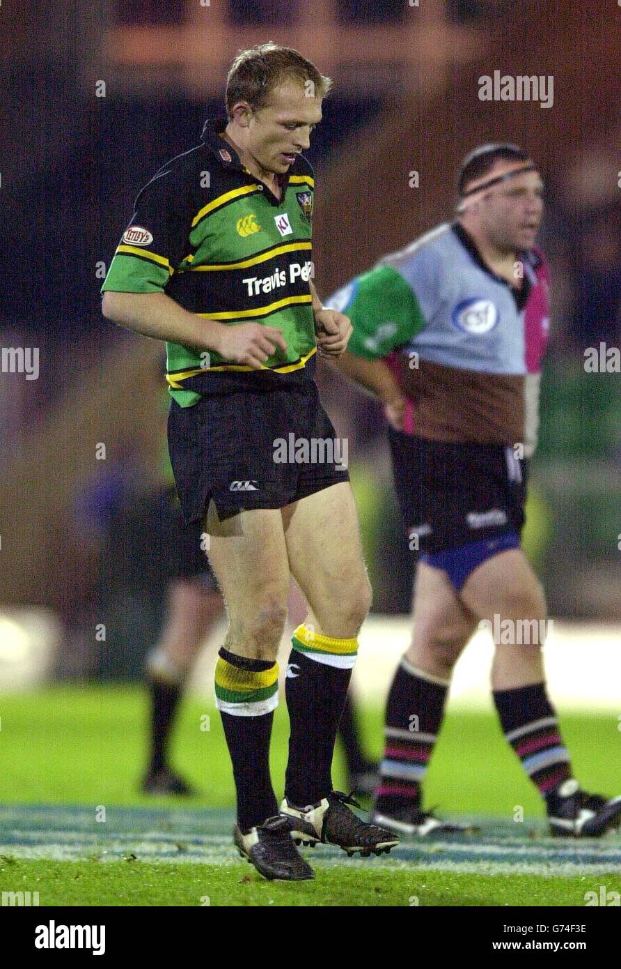 Northampton V Harlequins/ Matt Dawson Stock Photo Alamy