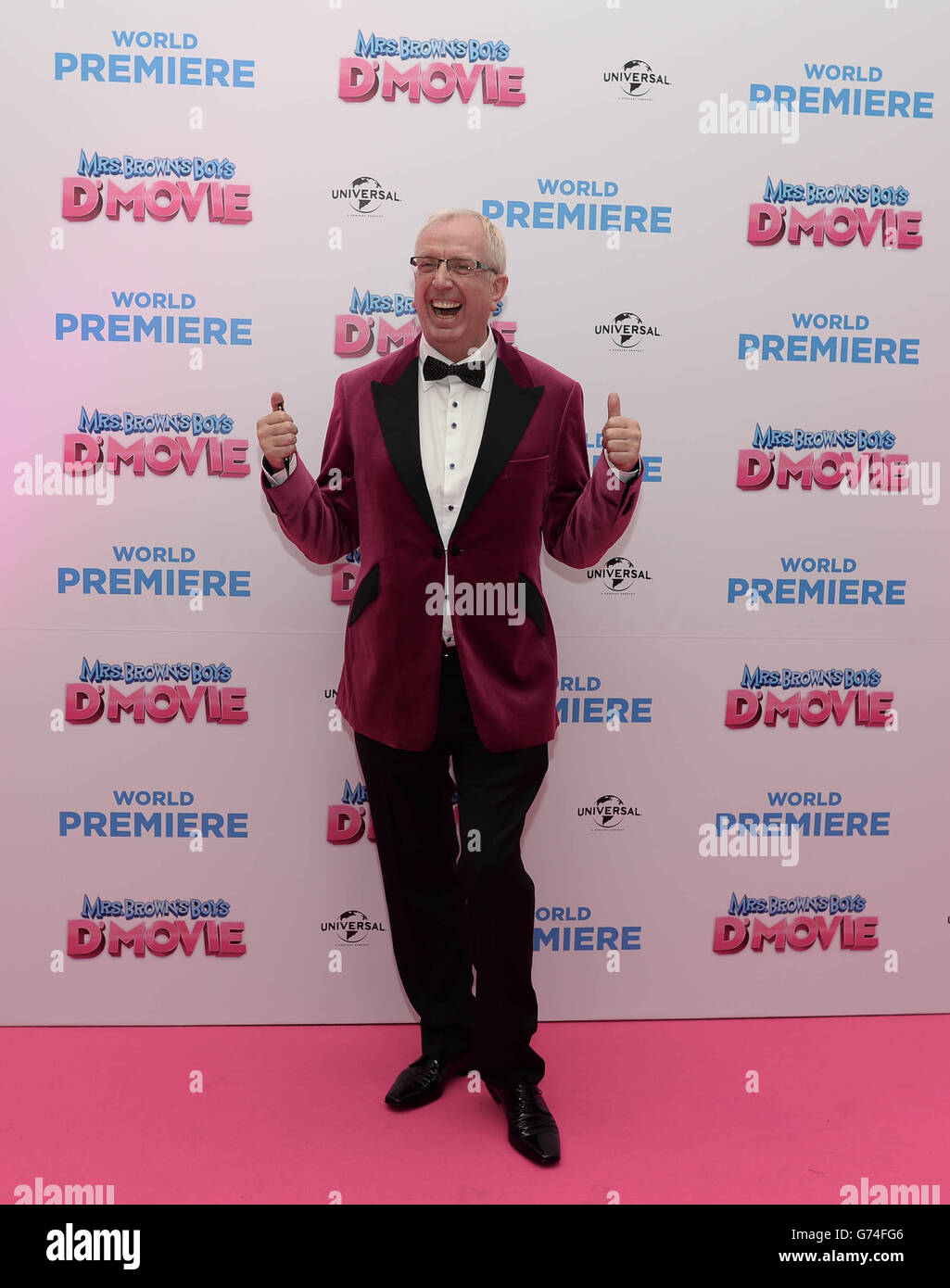 Mrs Brown's Boys D'Movie premiere - Dublin Stock Photo