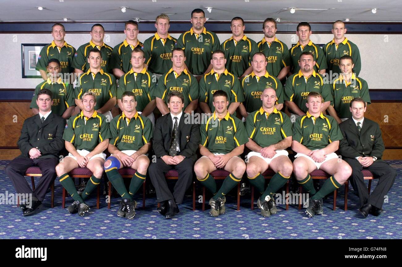 South Africa team Stock Photo Alamy