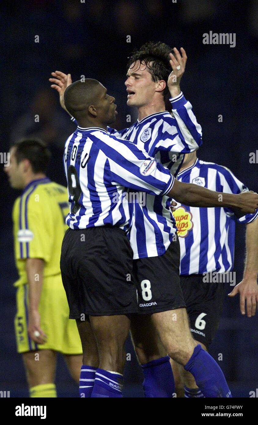 Sheffield Wednesday v Stockport County Stock Photo