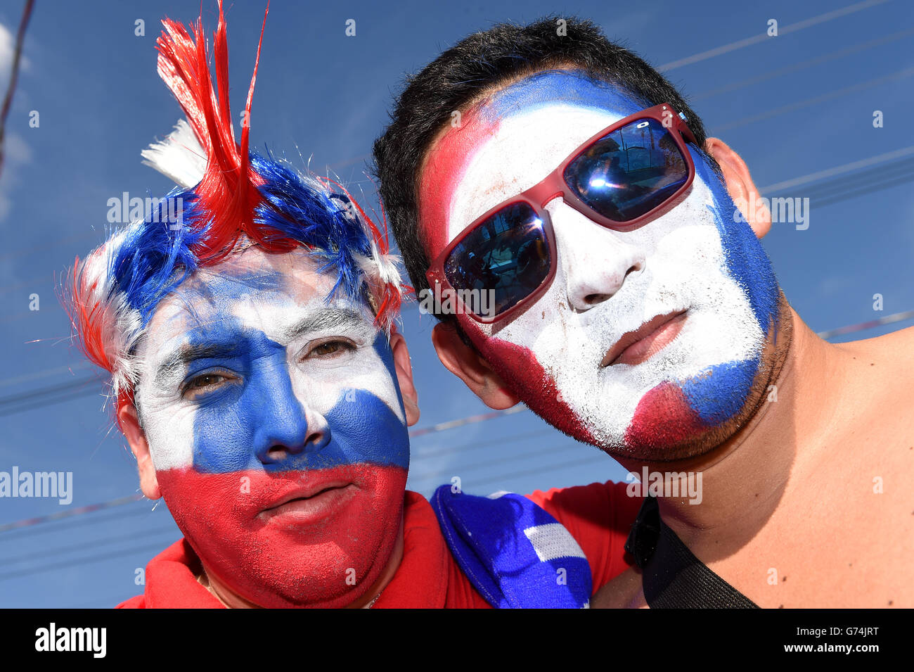 Soccer - FIFA World Cup 2014 - Group B - Chile v Australia - Arena Pantanal Stock Photo