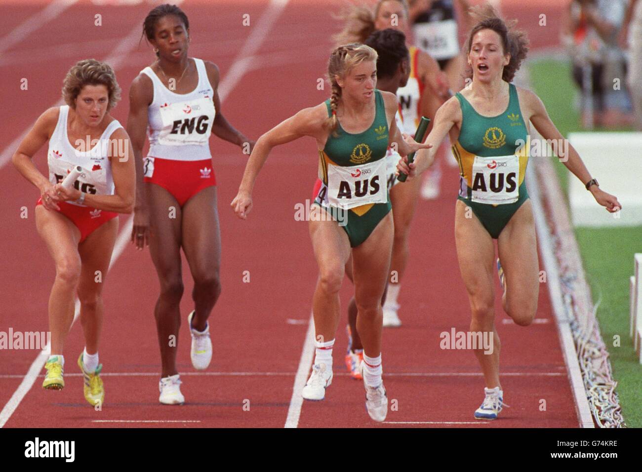 athletics-commonwealth-games-auckland-stock-photo-alamy