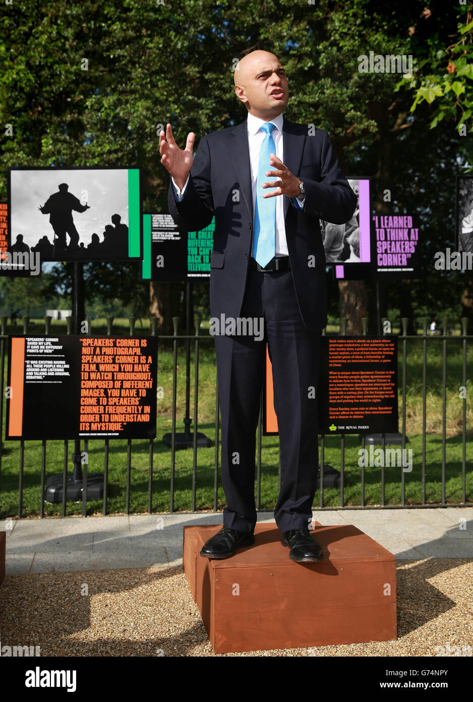 Speakers' Corner London Stock Photo Alamy