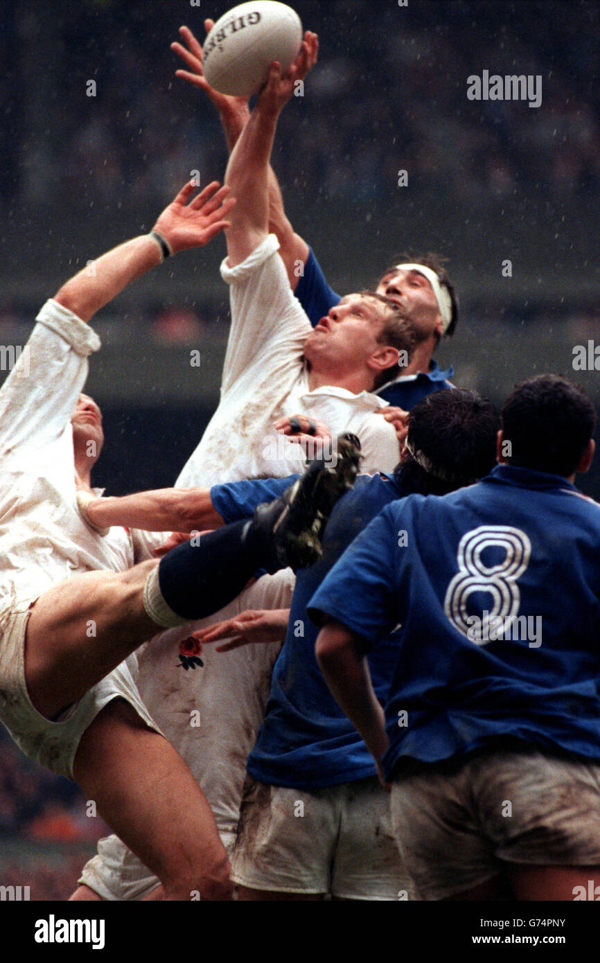 Dean richards england rugby hi-res stock photography and images - Alamy
