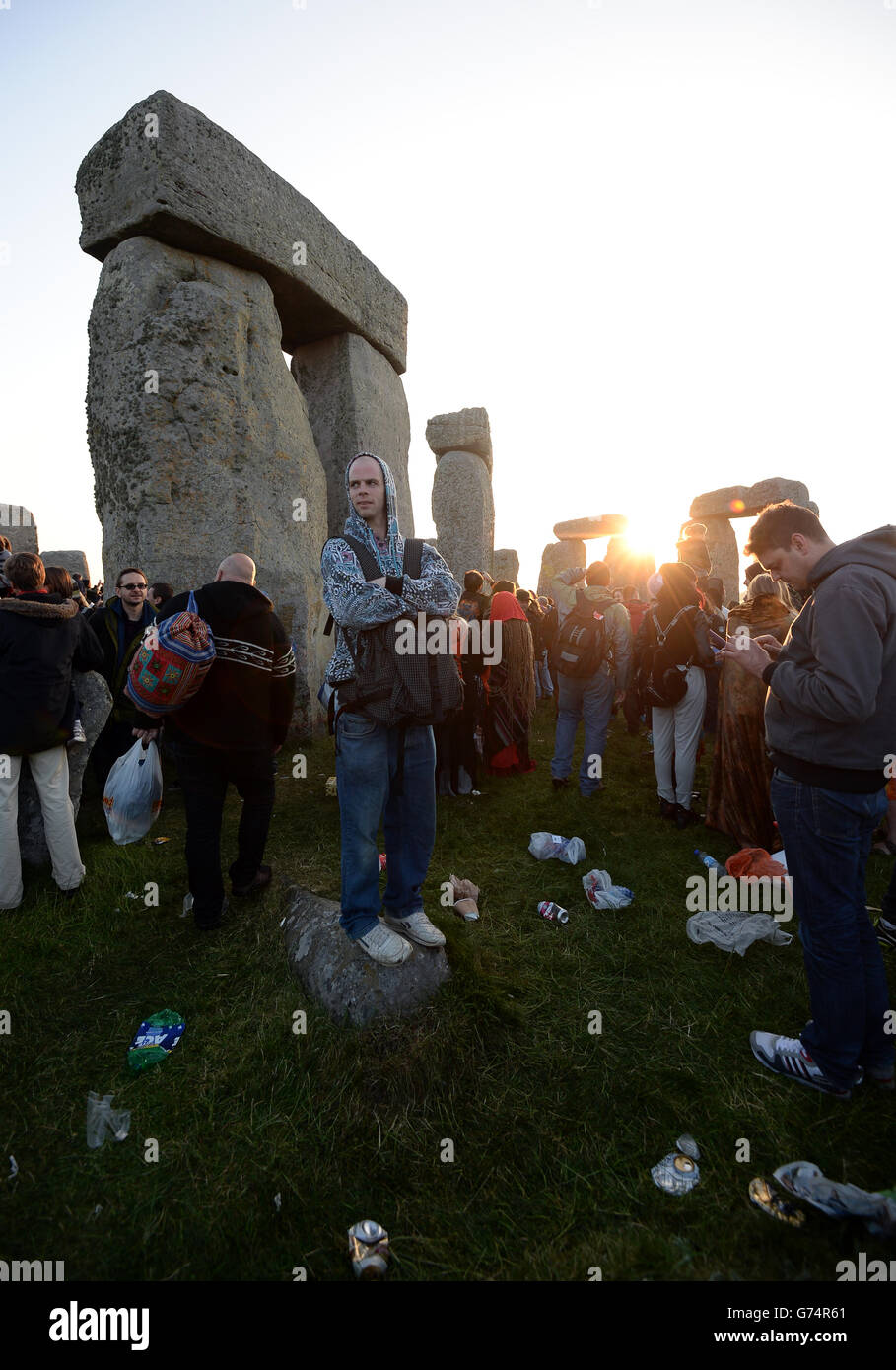 Summer Solstice at Stonehenge Stock Photo Alamy