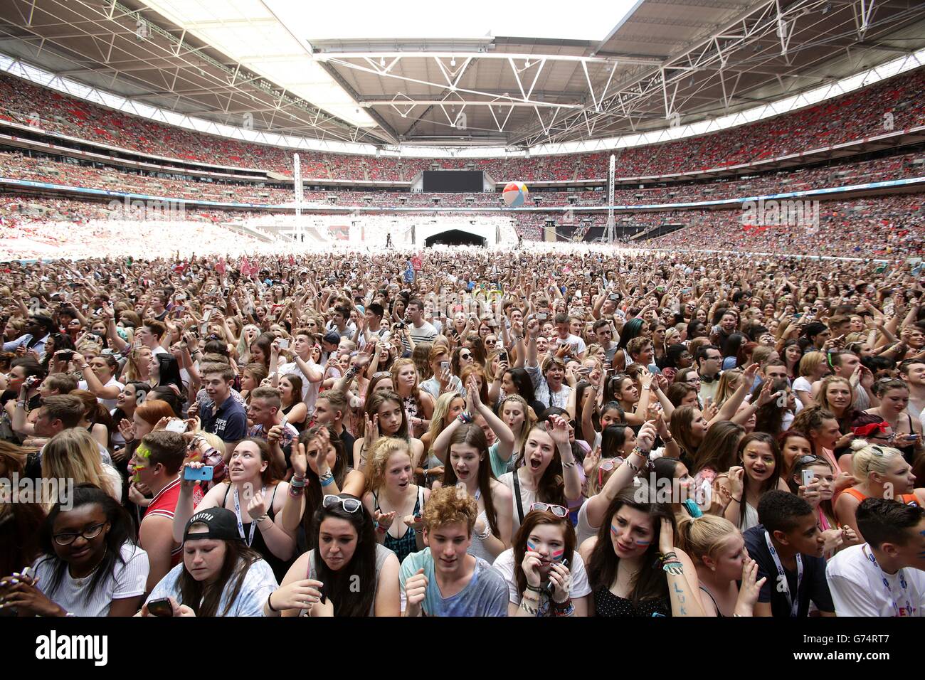 Capital FM Summertime Ball - London Stock Photo - Alamy