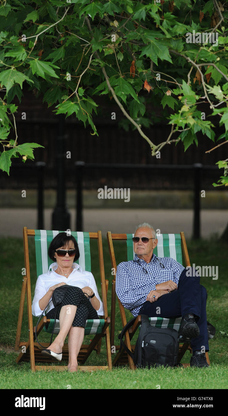 Summer weather June 23rd Stock Photo Alamy