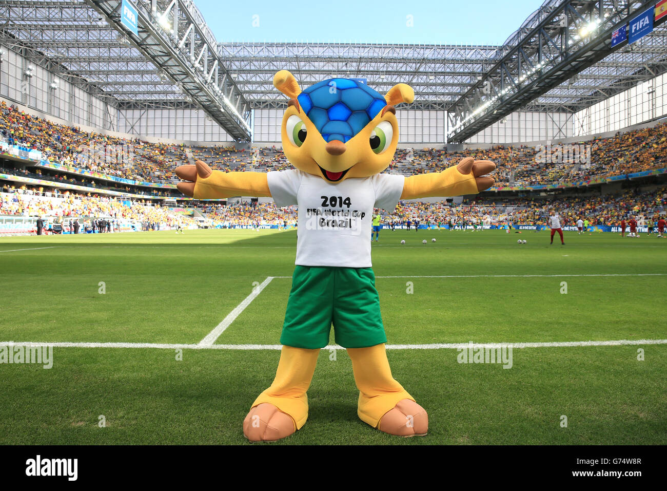 Soccer - FIFA World Cup 2014 - Group B - Australia v Spain - Arena da Baixada Stock Photo