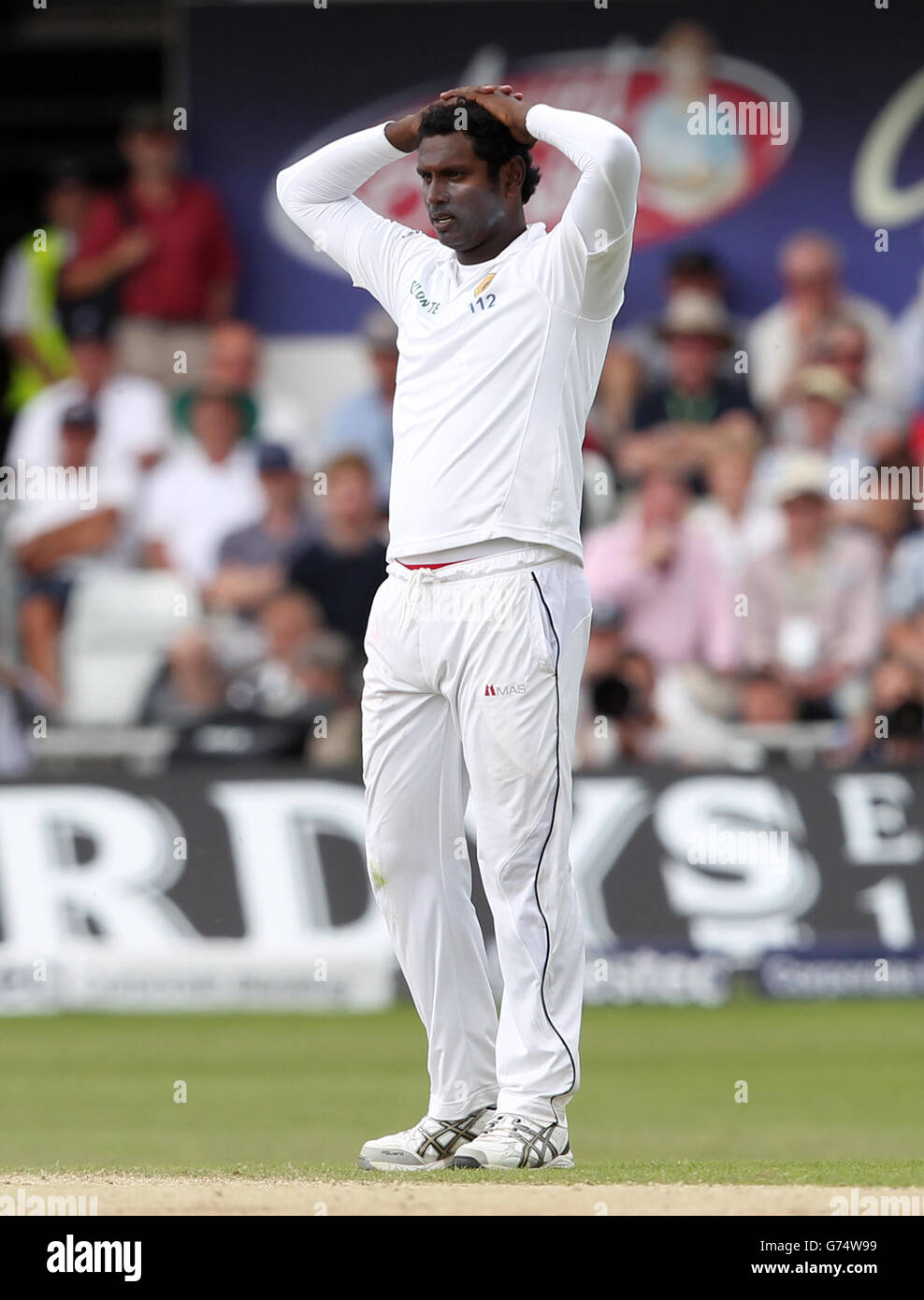 Cricket Investec Test Series Second Test Day Four England v Sri