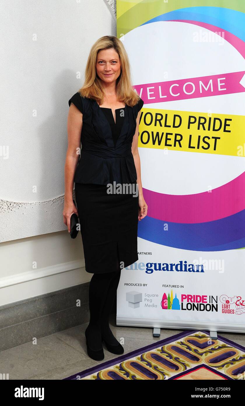 Sophie Ward attending the World Pride Power List 2014 event at the Corinthia Hotel, London. Stock Photo