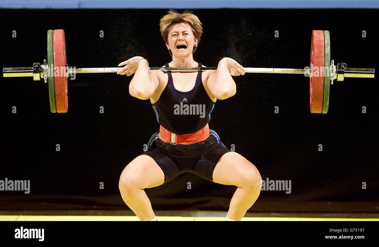 British weightlifting Championships Oakley Stock Photo Alamy