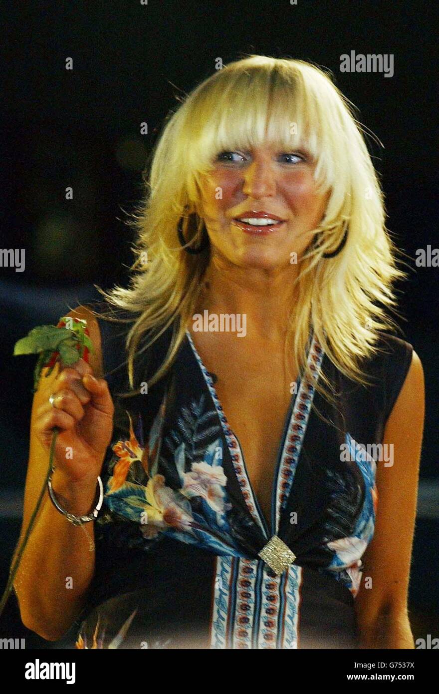 Shell jubin poses for photographers hi-res stock photography and images