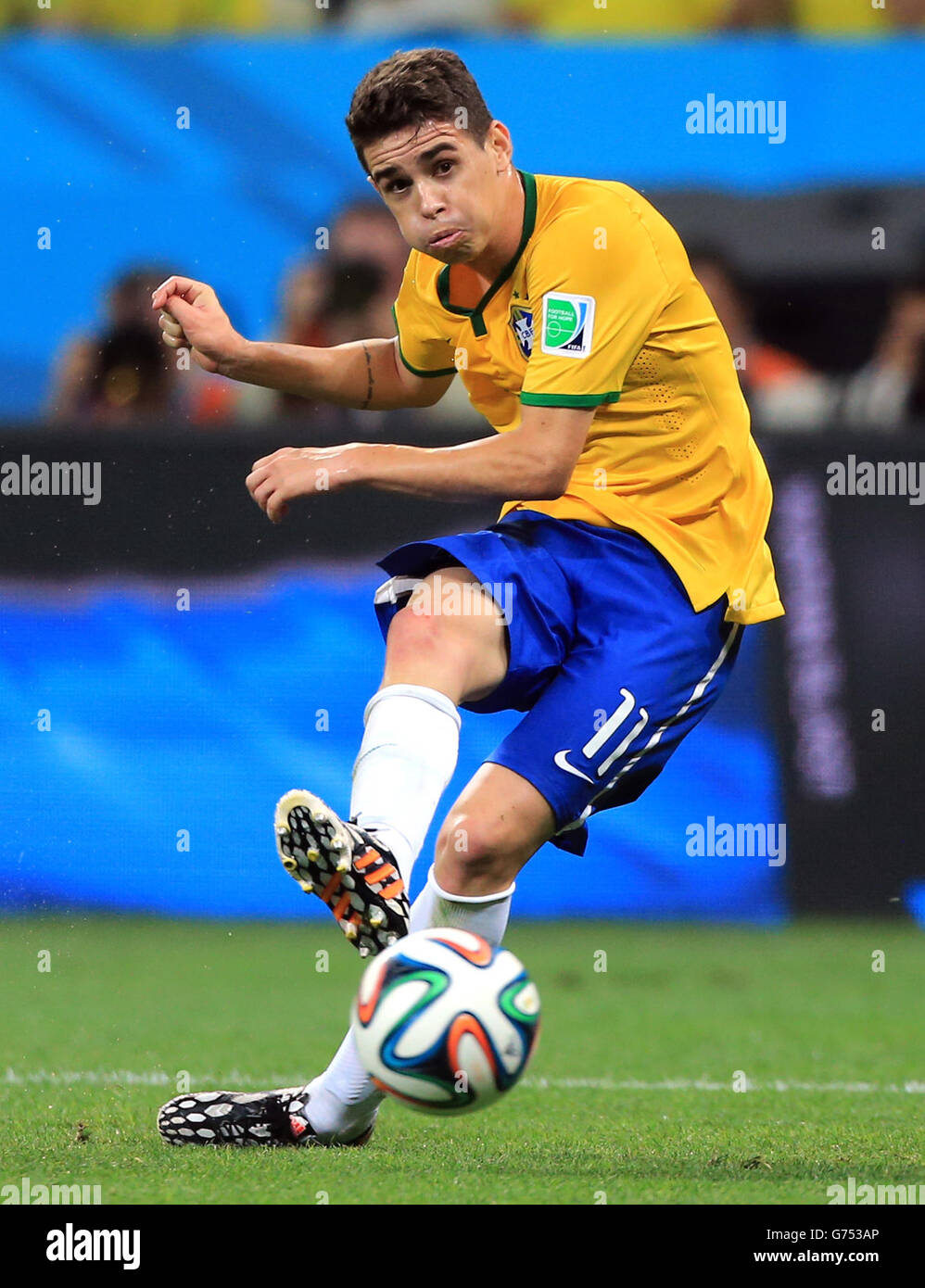 Soccer - FIFA World Cup 2014 - Group A - Brazil v Croatia - Arena Corinthians Stock Photo