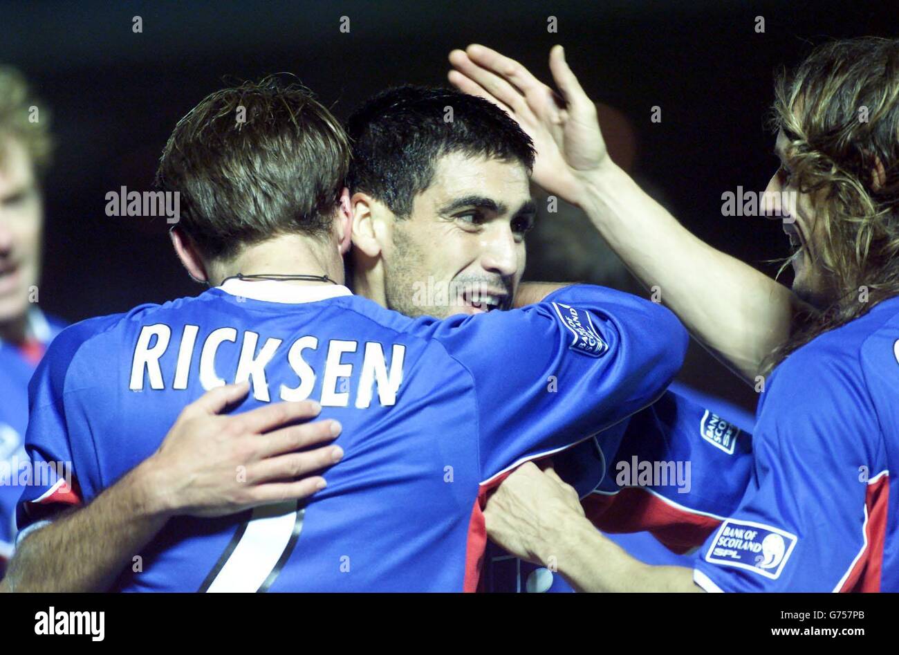 SOCCER L'ston/Rangers 3 Stock Photo - Alamy