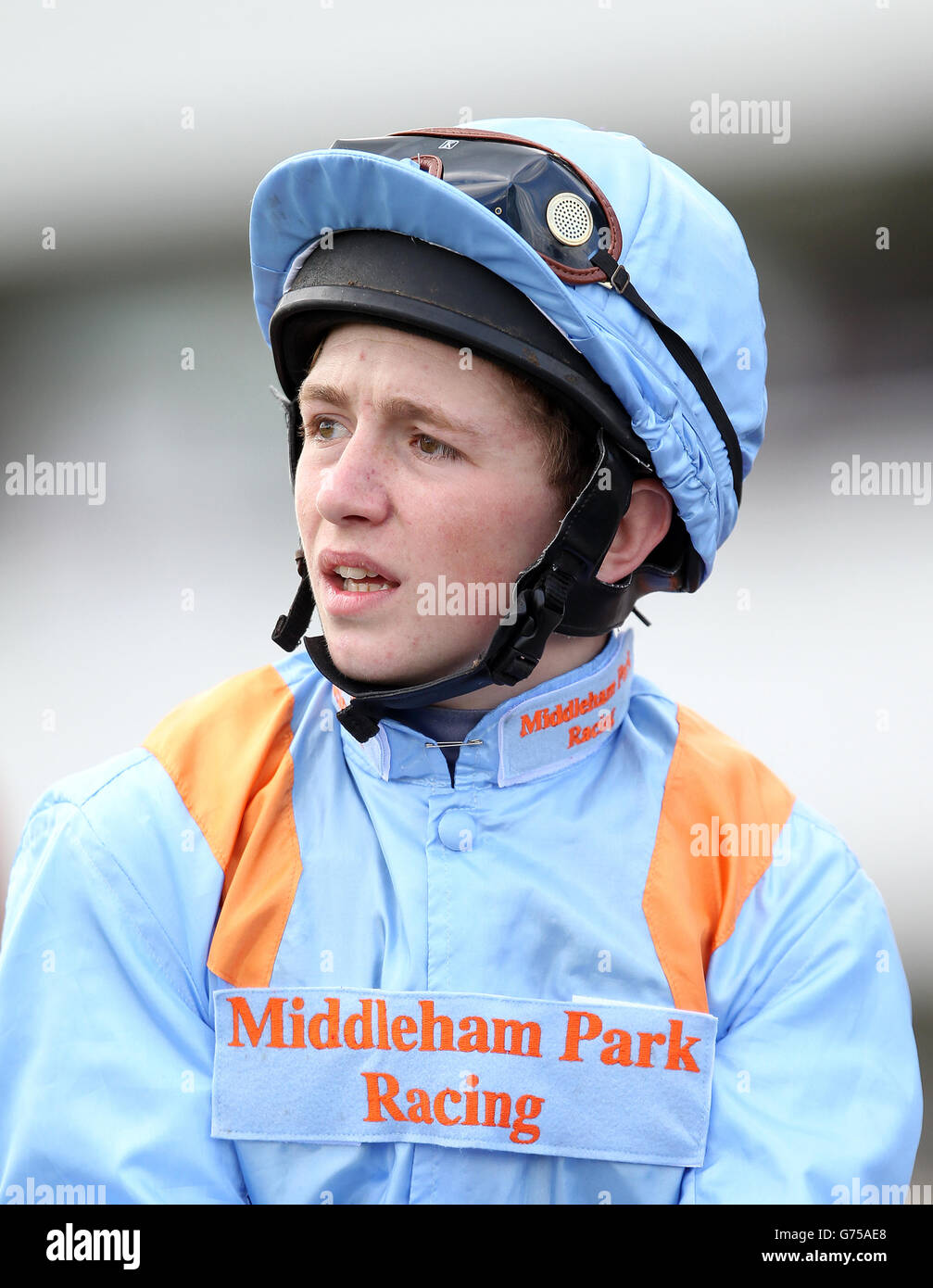 Horse racing derby day doncaster racecourse hi-res stock photography ...