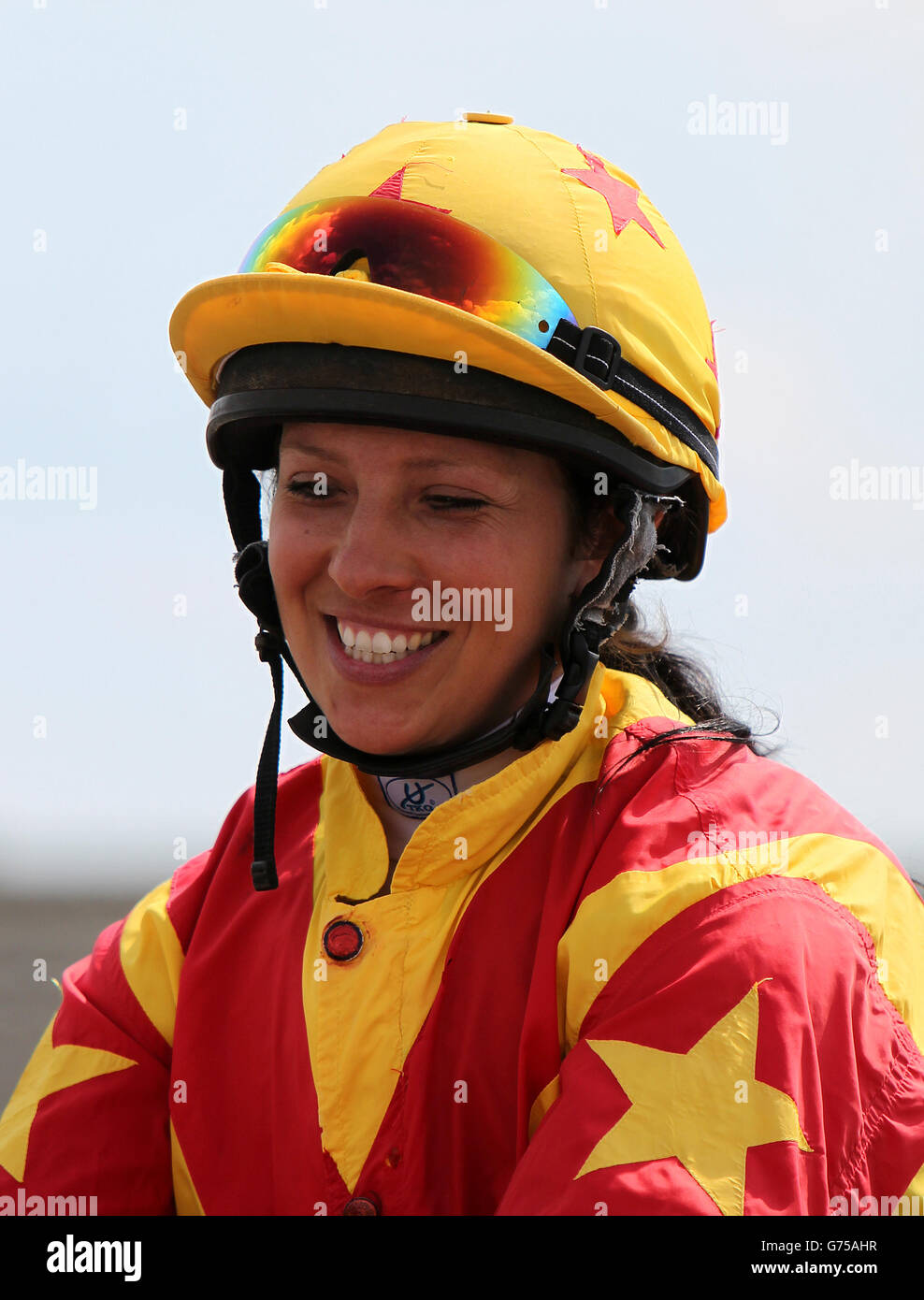 Horse Racing Southwell Racecourse Stock Photo Alamy