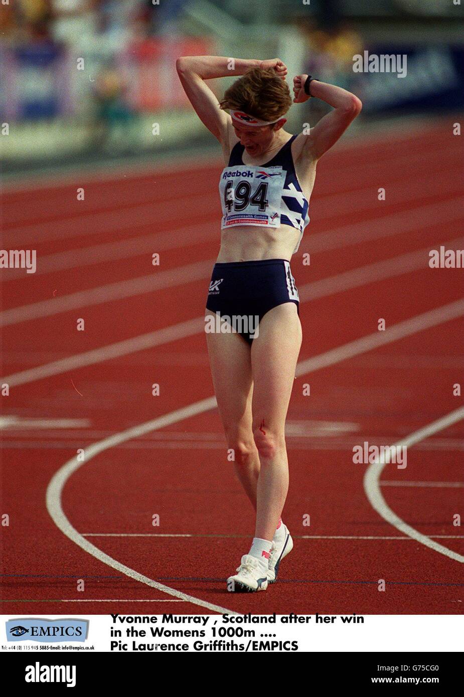 Athletics - Commonwealth Games -  Canada - 1994 Stock Photo