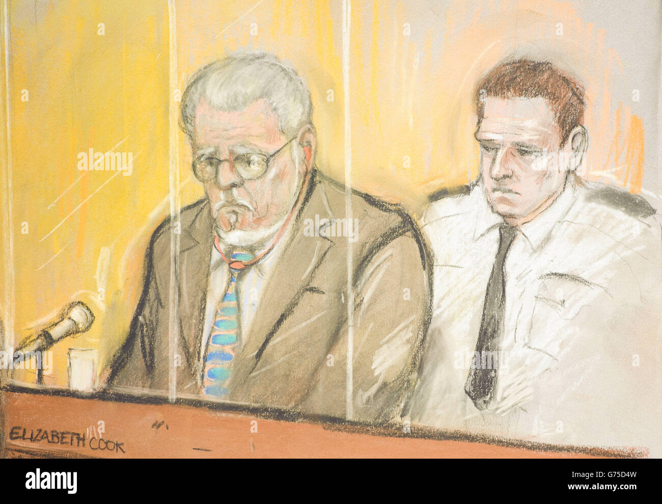 Rolf Harris court case Stock Photo