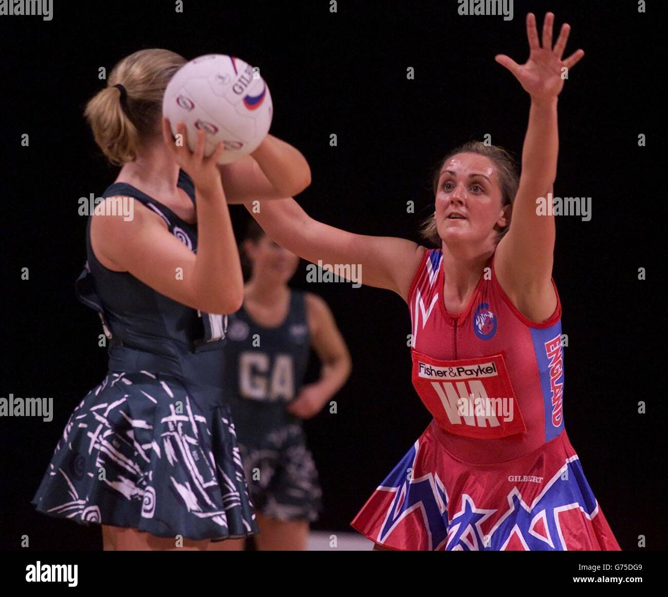 Netball Test Match England v Northern Ireland Stock Photo Alamy
