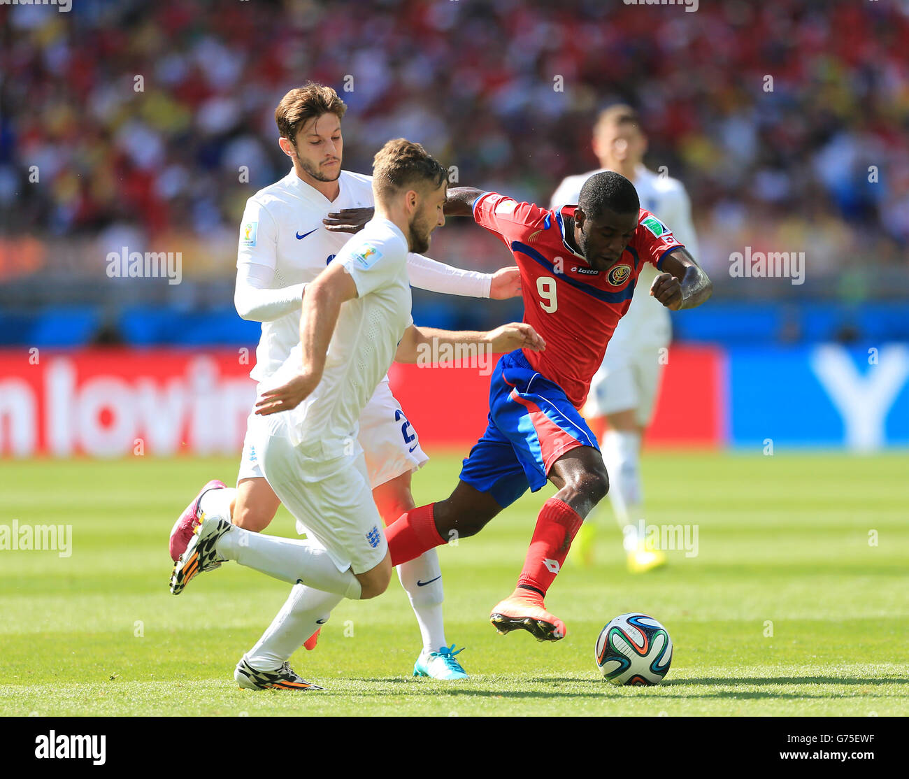 Soccer - FIFA World Cup 2014 - Group D - Costa Rica v England - Estadio Mineirao Stock Photo