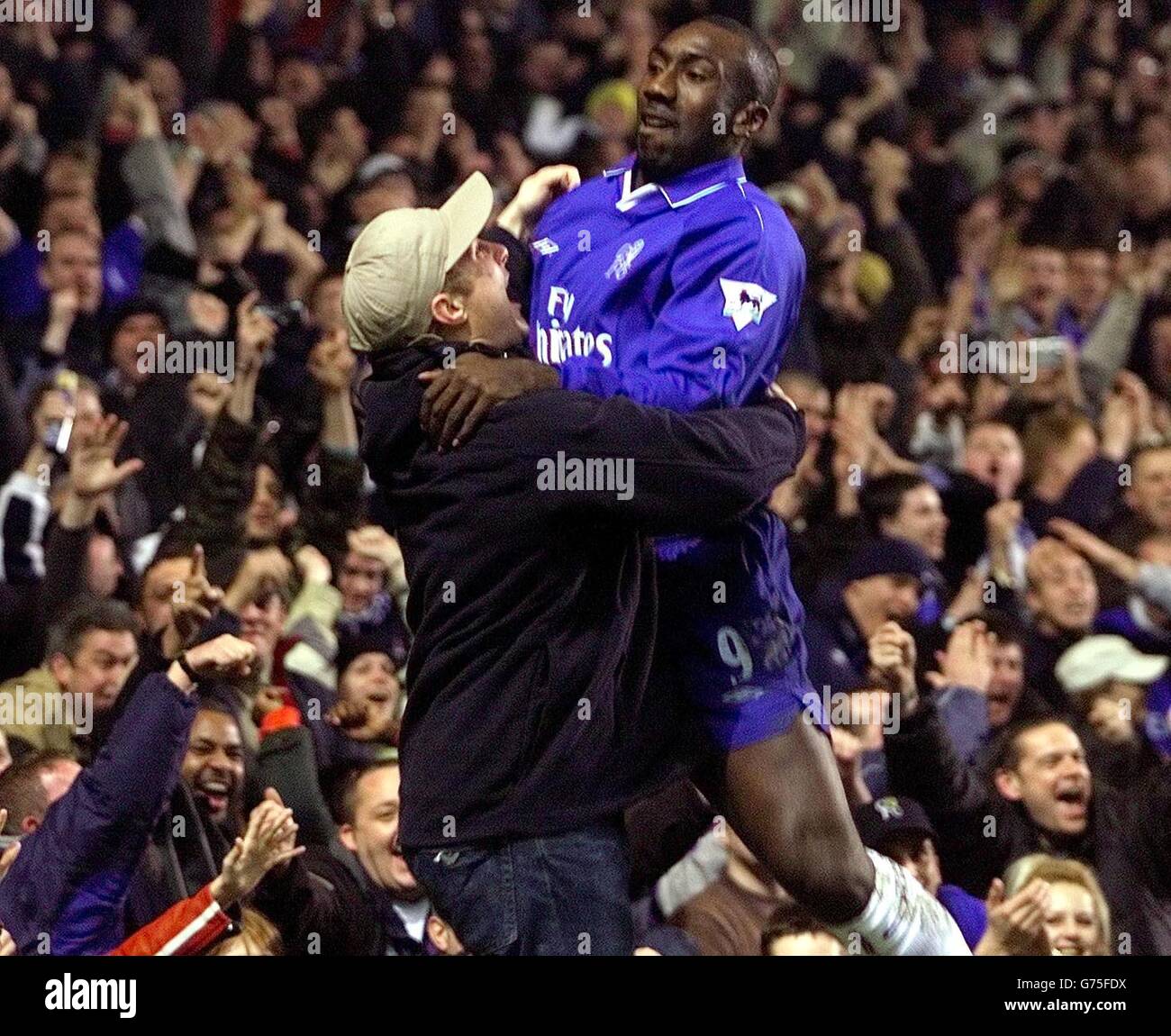 Épingle/broche Danbury Mint Chelsea FC - Joueur Jimmy Floyd Hasselbaink - Objet Collector Football
