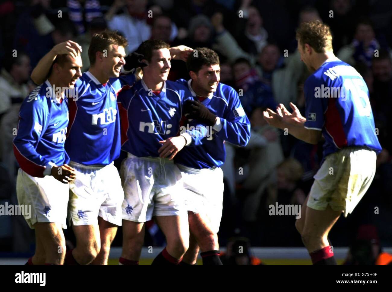 Rangers v Celtic Stock Photo