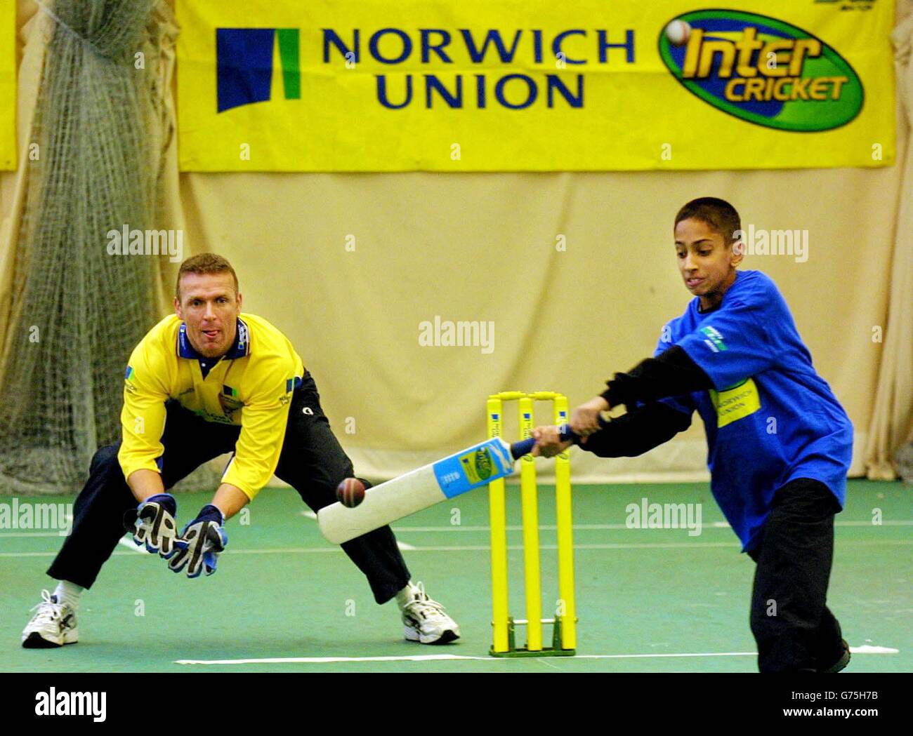Norwich union inter cricket tournament hires stock photography and
