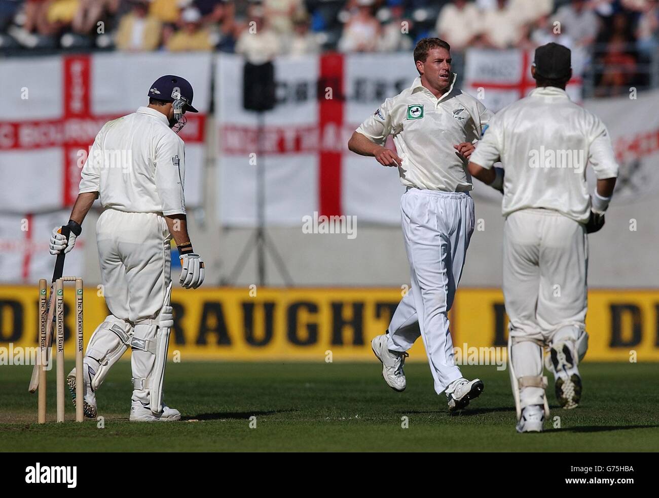 England v New Zealand test match Stock Photo Alamy