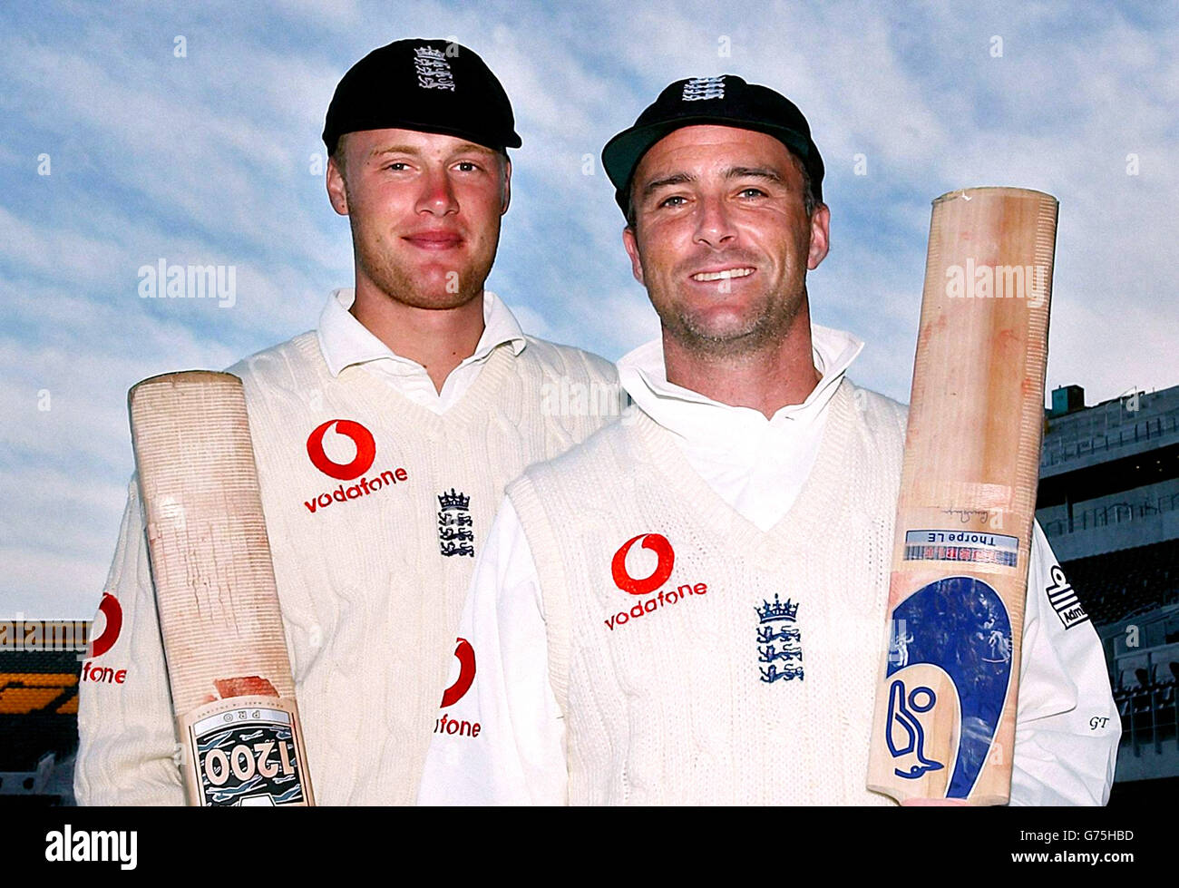 England v New Zealand test match Stock Photo Alamy