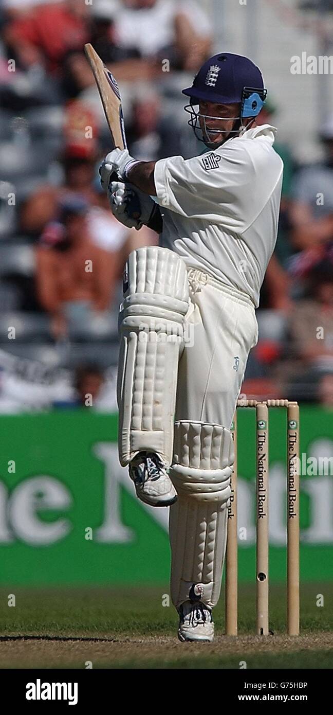England v New Zealand test match Stock Photo Alamy