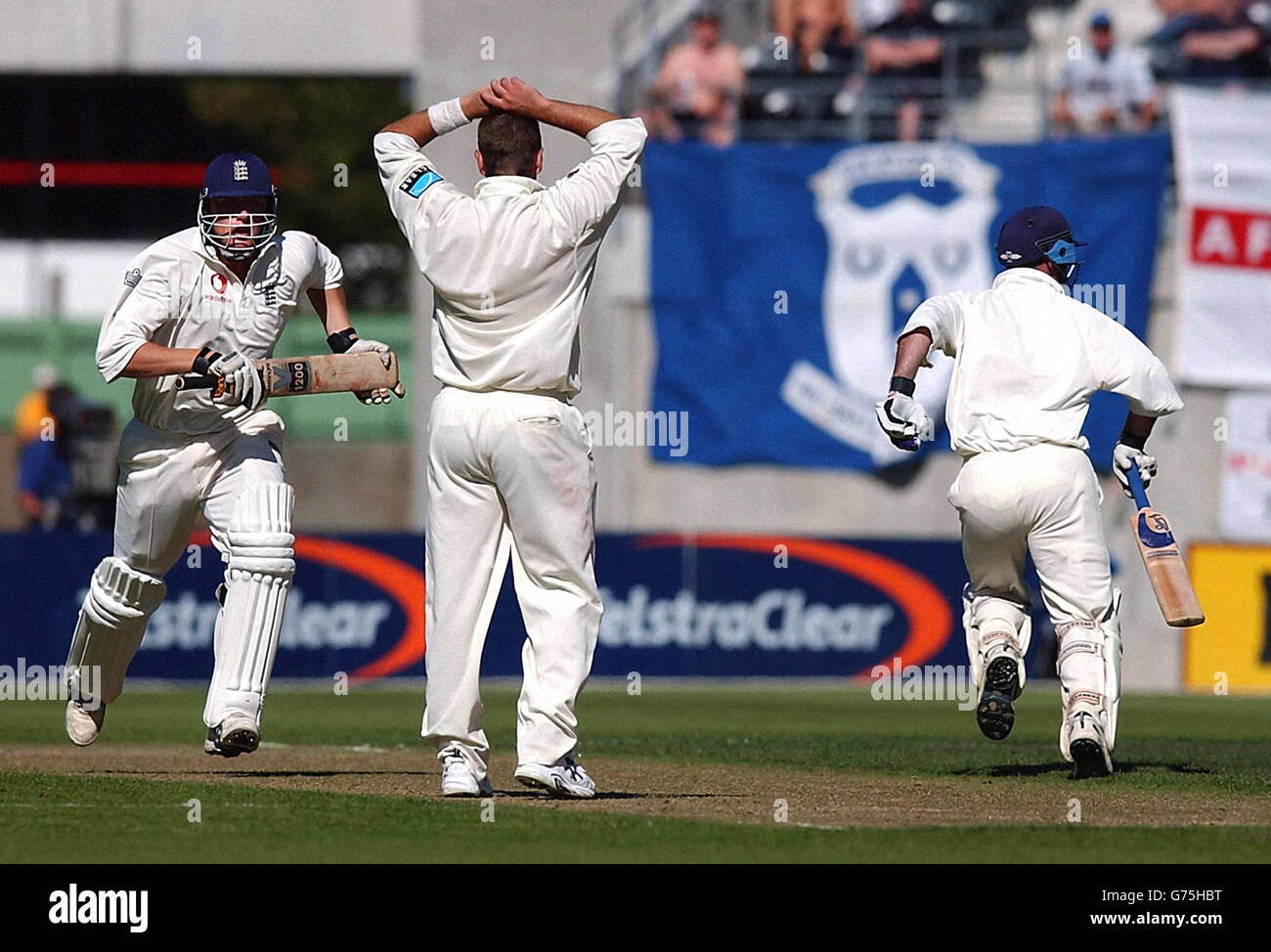 England v New Zealand test match Stock Photo Alamy
