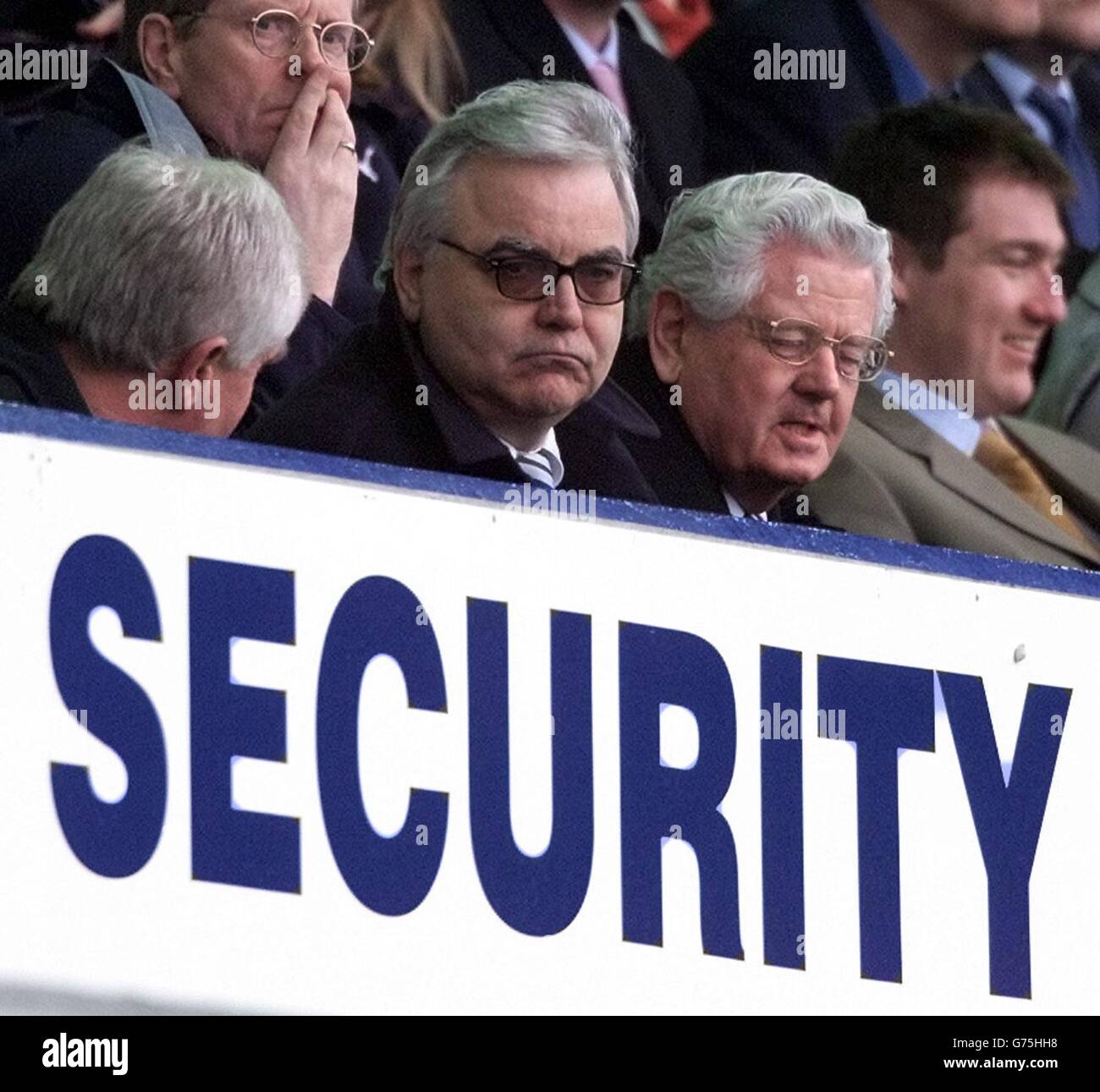 Everton v Fulham / Deputy Chairman Bill Kenwright Stock Photo