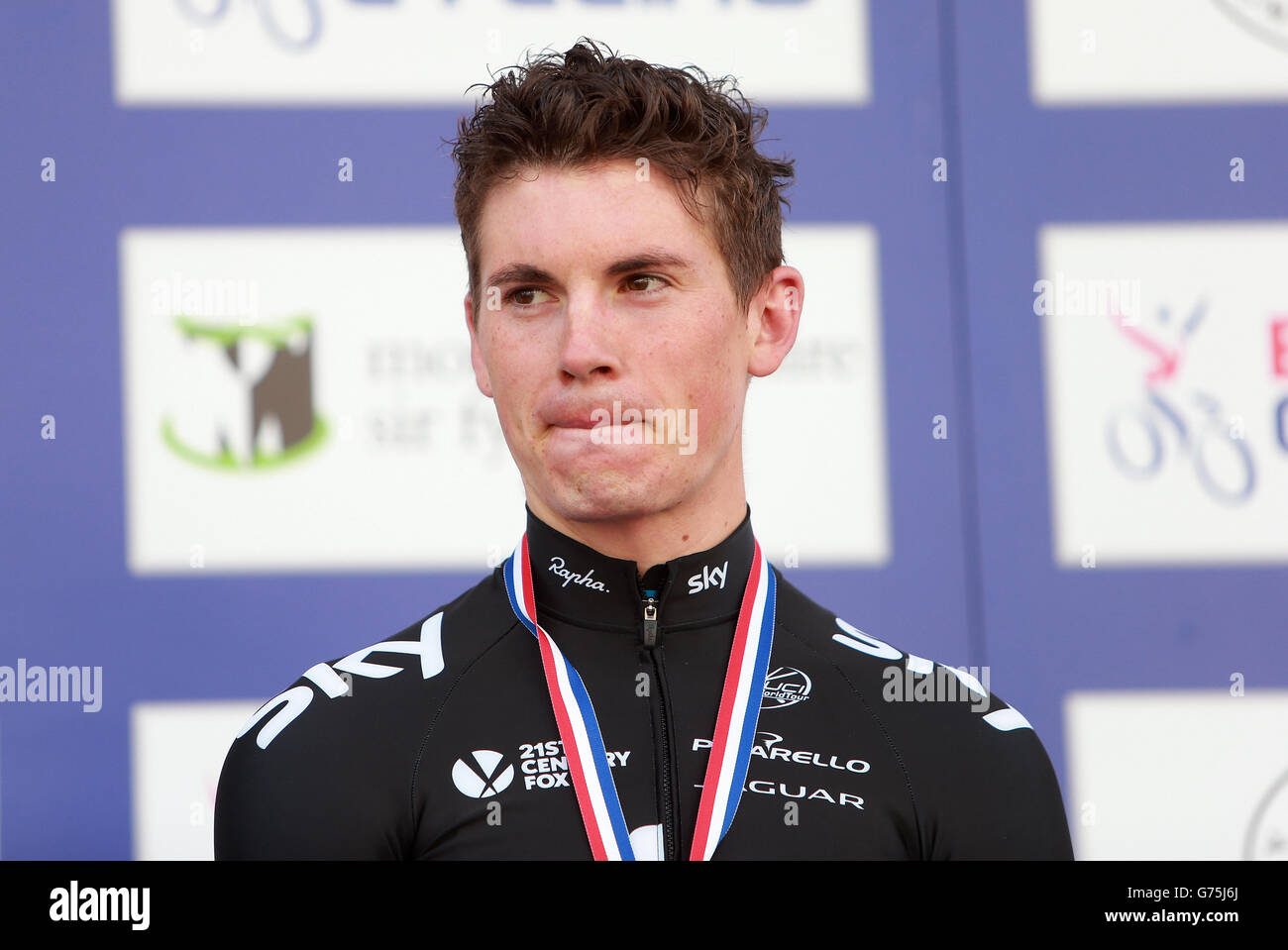 Cycling 2014 National Time Trial Championships Day Four Stock Photo
