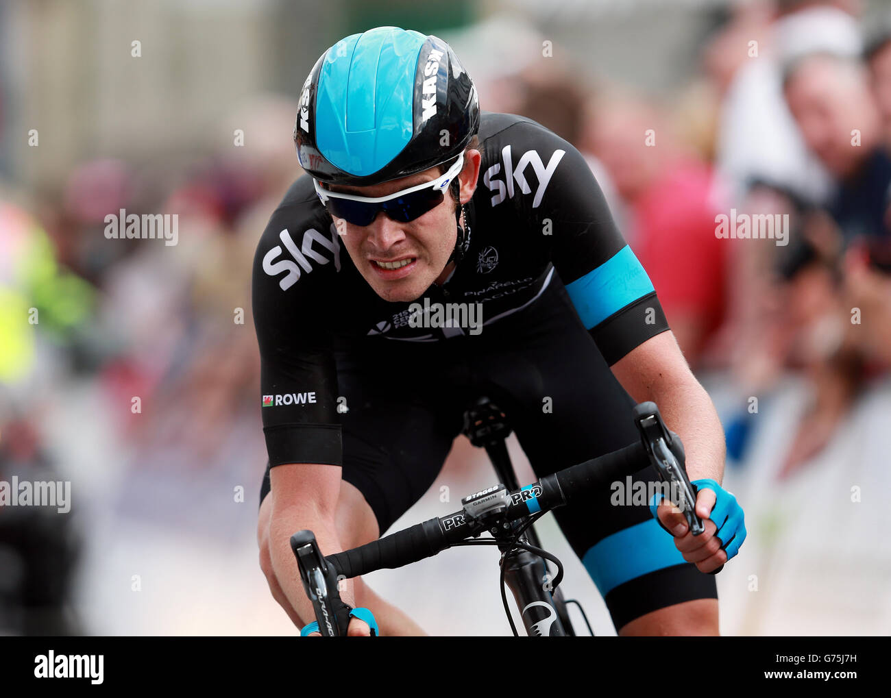 Cycling 2014 National Time Trial Championships Day Four. Luke Rowe