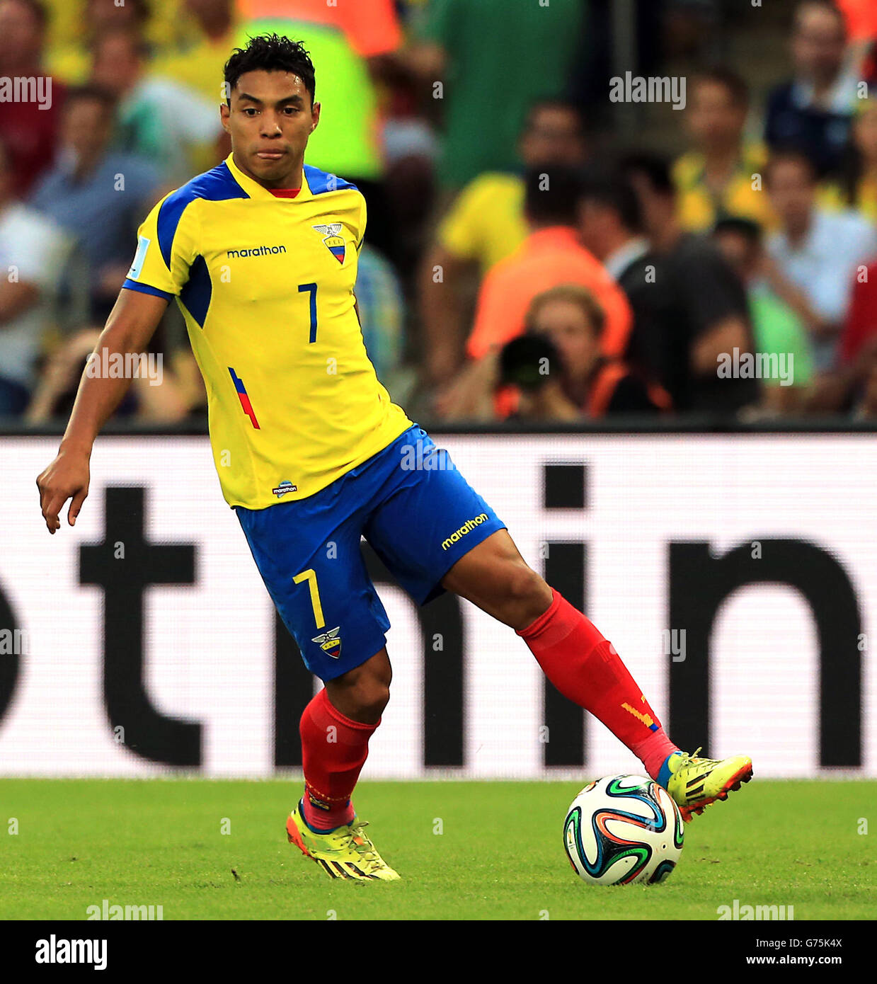 Soccer - FIFA World Cup 2014 - Group E - Ecuador v France - Estadio Maracana Stock Photo