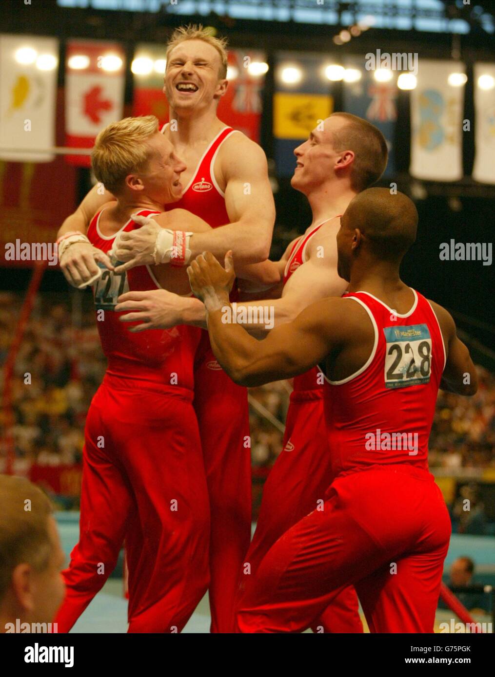 John smethurst and ross brewer celebrate hires stock photography and