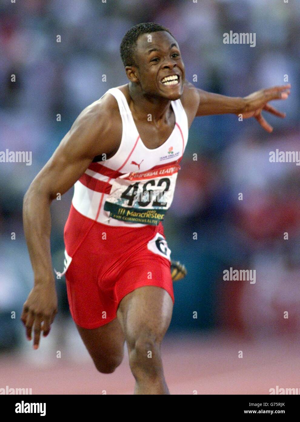 Daniel Caines - 400 metres - Commonwealth Games Stock Photo - Alamy