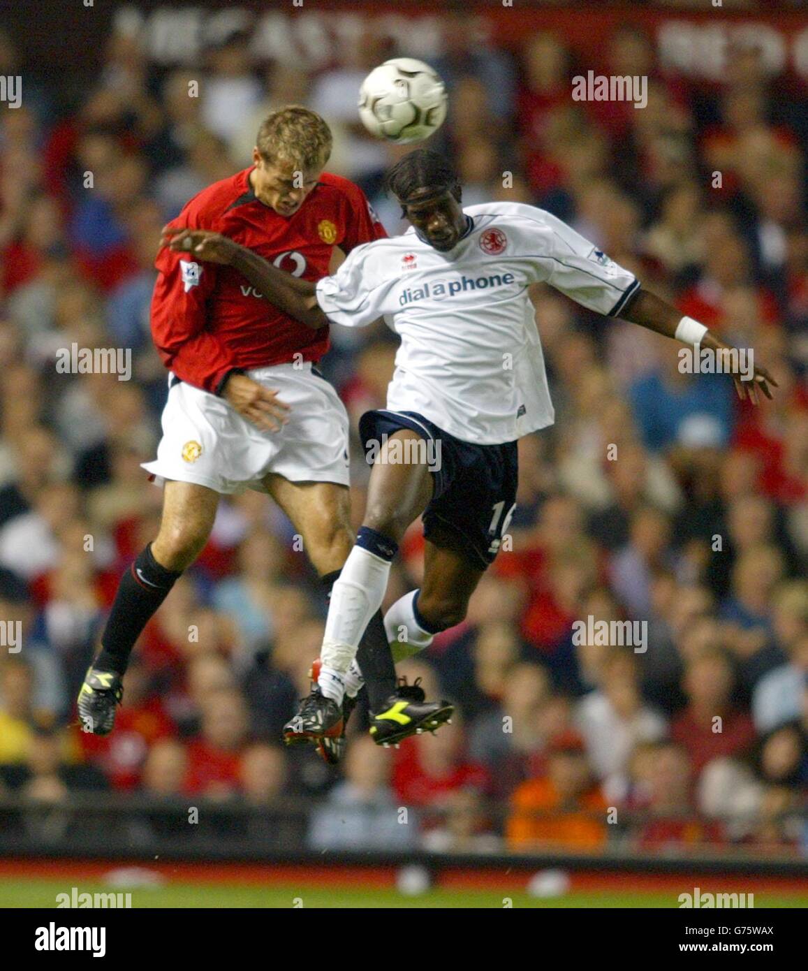 Manchester United V Middlesbrough Stock Photo Alamy